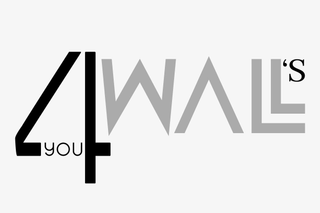4 WALLS 4 YOU logo