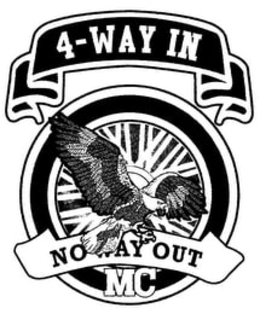 4-WAY IN NO WAY OUT MC logo