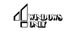 4 WINDOWS ONLY logo