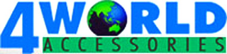 4 WORLD ACCESSORIES logo