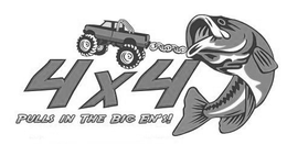 4 X 4 PULLS IN THE BIG EN'S! logo