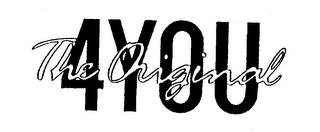 4 YOU THE ORIGINAL logo
