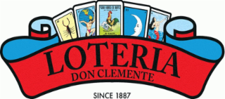 40 31 GRAN FABRICA DE NAIPES DE TODOS ESTILOS EL GALLO 23 6 LOTERIA DON CLEMENTE SINCE 1887 logo