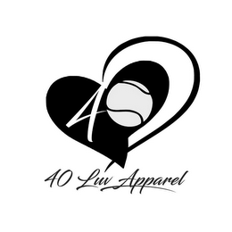 40 40 LUV APPAREL logo