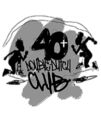 40 + DOUBLE DUTCH CLUB logo