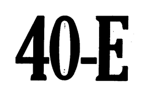 40-E logo