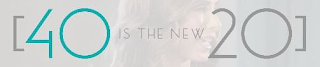 [40 IS THE NEW 20] logo