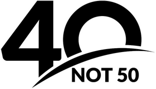40 NOT 50 logo