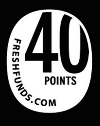40 POINTS FRESHFUNDS.COM logo