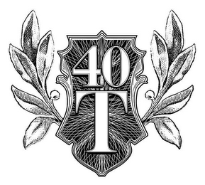 40 T logo