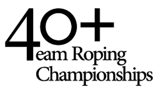 40+ TEAM ROPING CHAMPIONSHIPS logo