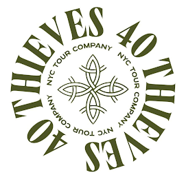 40 THIEVES 40 THIEVES NYC TOUR COMPANY NYC TOUR COMPANY NYC TOUR COMPANY logo
