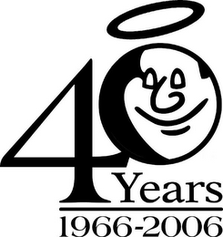 40 YEARS 1966-2006 logo