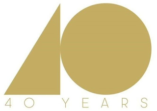 40 YEARS logo