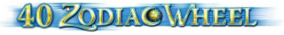 40 ZODIAC WHEEL logo