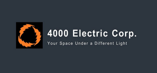 4000 ELECTRIC CORP. YOUR SPACE UNDER A DIFFERENT LIGHT logo
