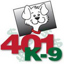 401 K-9 logo