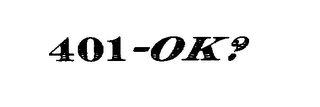 401-OK? logo