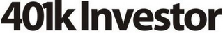 401K INVESTOR logo