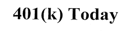 401(K) TODAY logo