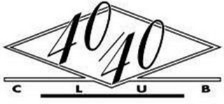 40/40 CLUB logo