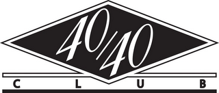 40/40 CLUB logo