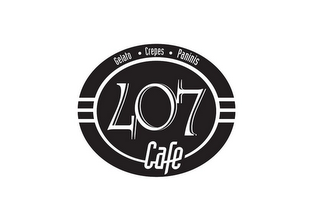 407 CAFE GELATO · CREPES · PANINIS logo