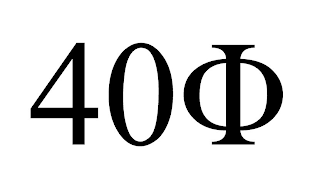 40PHI logo