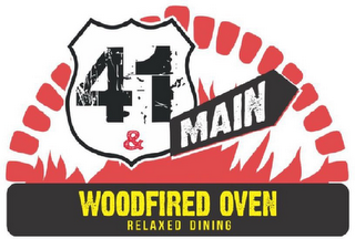 41 & MAIN WOODFIRED OVEN RELAXED DINING logo