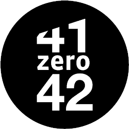 41 ZERO 42 logo