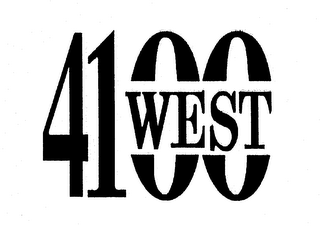 4100 WEST logo