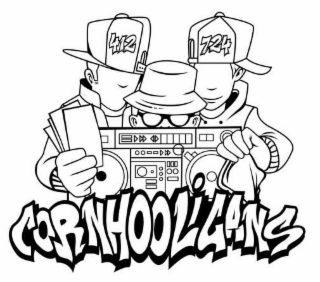 412 724 CORNHOOLIGANS logo