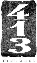 413 PICTURES logo