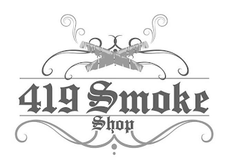 419 SMOKE SHOP logo