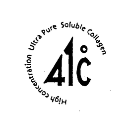 41°C HIGH CONCENTRATION ULTRA PURE SOLUBLE COLLAGEN logo