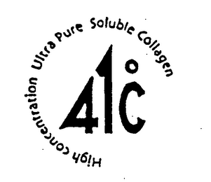 41°C HIGH CONCENTRATION ULTRA PURE SOLUBLE COLLAGEN logo