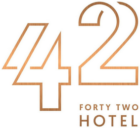 42 FORTY TWO HOTEL logo