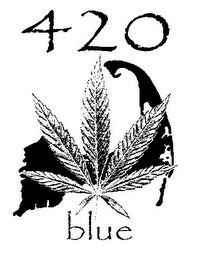 420 BLUE logo