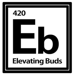 420 EB ELEVATING BUDS logo