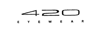 420 EYEWEAR logo
