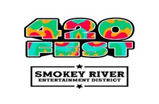 420 FEST SMOKEY RIVER ENTERTAINMENT DISTRICT logo