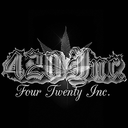 420 INC. FOUR TWENTY INC. logo