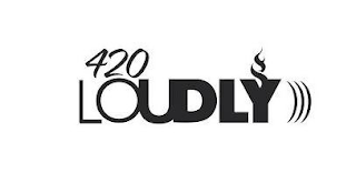 420 LOUDLY logo