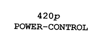 420P POWER-CONTROL logo