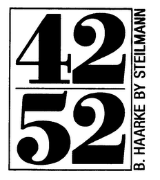 42/52 B. HAARKE BY STEILMANN logo