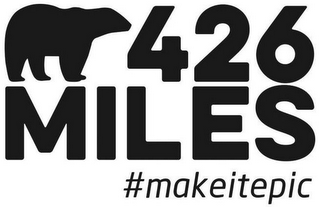 426 MILES #MAKEITEPIC logo
