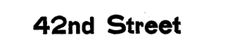 42ND STREET logo