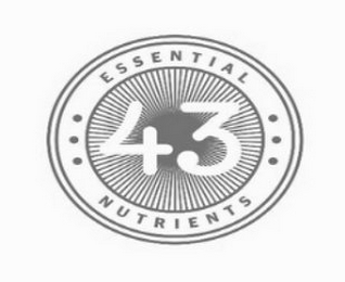 43 ESSENTIAL NUTRIENTS logo
