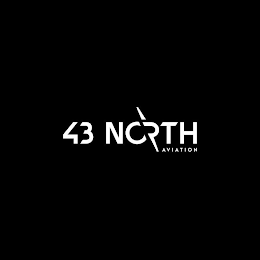 43 NORTH AVIATION logo