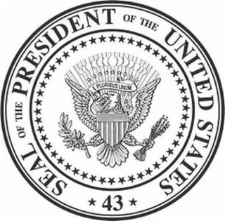 43 SEAL OF THE PRESIDENT OF THE UNITED STATES logo